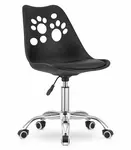 Čierna kancelárska stolička PRINT
