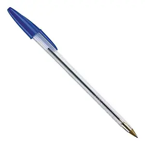 50  x Guľôčkové pero BIC Cristal, modré, stopa 0,7 mm
