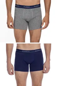 Pánské boxerky HECTOR z elastické bavlny, 2 ks XXL V dárkovém boxu 2 ks