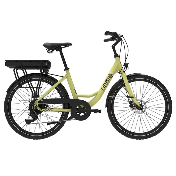 Miami-26 Electric Bike 250W 36V 14.4Ah 25km/h Yellow