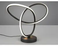 Stolní lampa LED Lando, černá