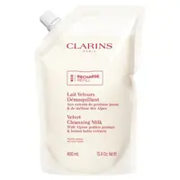 Clarins VELVET CLEANSING MILK  odličovací mléko - náhradní náplň 400 ml