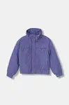 Dětská bunda United Colors of Benetton fialová barva, 2MDJCN06R