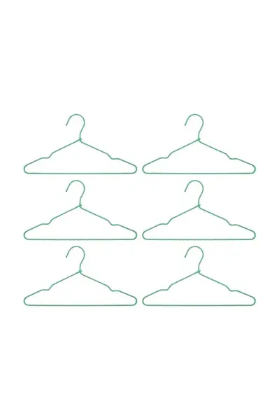 Sada ramínek na oblečení House Doctor HDWire 6-pack zelená barva