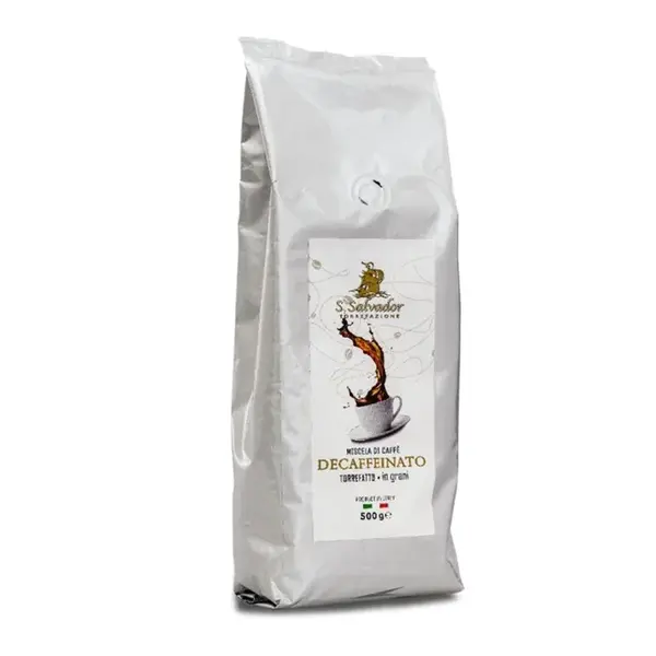 San Salvador Decaffeinato 500 g Zrnková káva