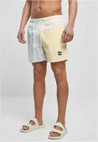Pánské plavky 3 Block pastelově krémové barvy