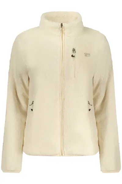 NORWAY 1963 WOMEN&#39;S WHITE ZIP-UP SWEATSHIRT