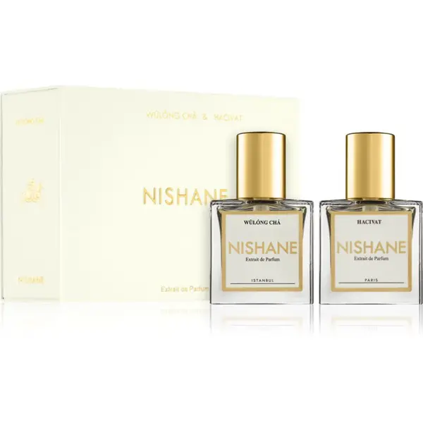 Nishane Hacivat & Wulong Cha Travel Set cestovná sada unisex 2x15 ml