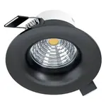 LED bodové osvetlenie Eglo SALICETO čierna 33996