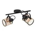 Bodové osvetlenie Eglo DELLOW čierna 43532