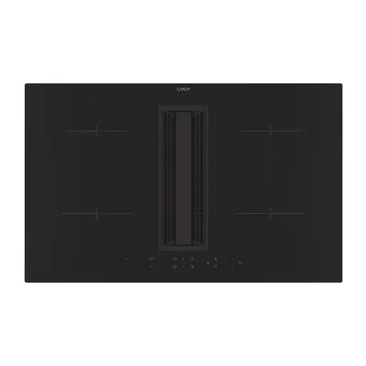 Vstavaná indukčná doska so zabudovaným odsávačom pár Candy čierna 33803476