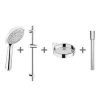 Sprchový set Jika Cubito na stěnu s mydlovničkou chróm H3651X00044731