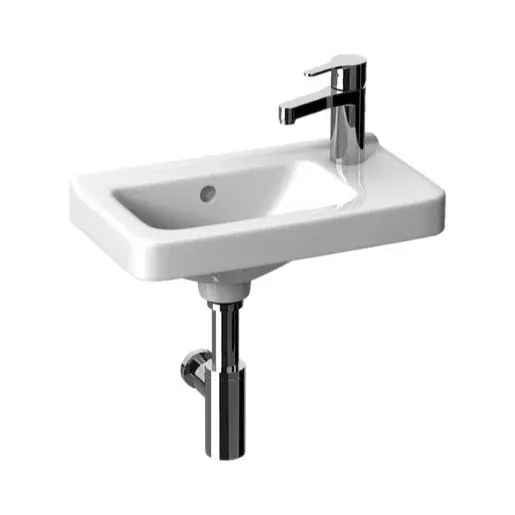 Jika Cubito umývadlo 45x25 cm otvor pre batériu vpravo h8114241001061 1142.4.100.106.1