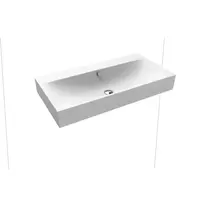 Kaldewei Silenio umývadlo 3045 90x46 cm alpská biela bez otvoru pre batériu 904406003001