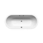 Kaldewei Classic Duo Oval oválna vaňa 180x80 cm smaltovaná oceľ ľavá aj pravá alpská biela 291210210001