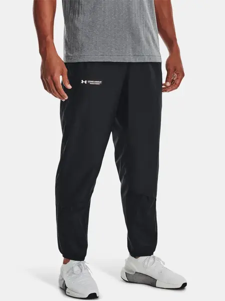 Under Armour Kalhoty UA Rush Woven Pants-BLK - Pánské