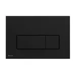Ravak Uni Slim ovládacie tlačidlo z plastu v čiernej farbe X01744