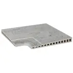 Roh Prelivové Hrany Exagres Opera silver 33x33 cm mat OPERAAD33SI