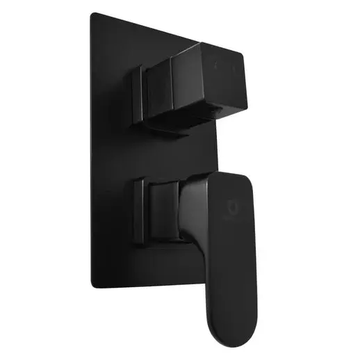 RAV SLEZÁK Yukon sprchová a vaňová batéria vrátane podomietkového telesa čierna matná YU186KCMAT