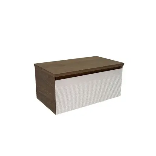 Kúpeľňová skrinka s krycou doskou Naturel Monza 79x30x45 cm orech mat MONZA80WN