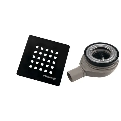 Polysan Treneca sifón k vaničke k vaničke dn40 čierna plast 84999.21