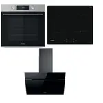 Whirlpool rúra OMK58CU1SX + indukčná varná doska WSQ7360NE + komínový odsávač pár WHVP62FLTSK SETWH22