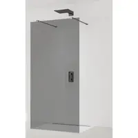 Sprchová zástena Walk-in 110 cm SAT vo farbe profilu Gun metal SATBWI110KSZAVGM