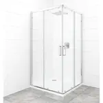 Sprchový kút štvorec 100x100 cm SAT TEX SATBKTEXQ100CRT