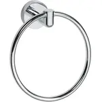 Bemeta OBLA držiak uterákov strieborná 165204062