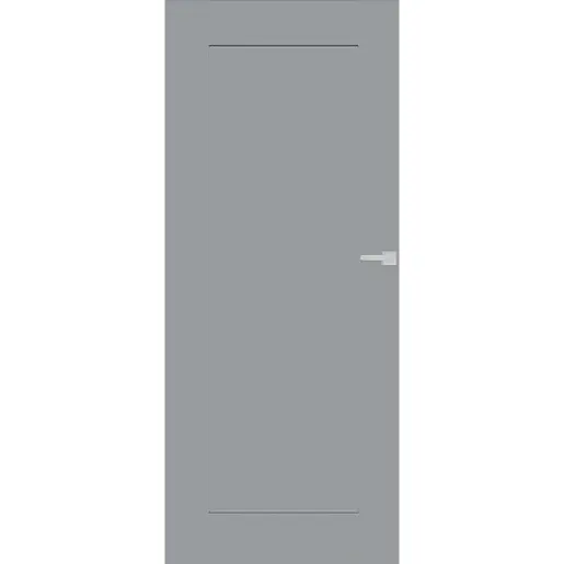 Interiérové dvere Naturel Estra pravé 60 cm šedá mat ESTRA5SM60P