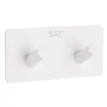 Háčik SAT biela HACEKNALEP2HB