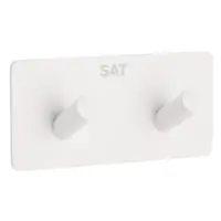 Háčik SAT biela HACEKNALEP2HB