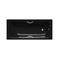 Kaldewei Cayono Star obdĺžniková vaňa 150x70 cm smaltovaná oceľ ľavá aj pravá black 275330003701