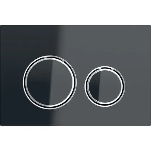 Geberit Sigma21 ovládacie tlačidlo zinok čierny 115.884.SJ.1