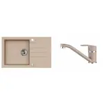 Set drezu a batérie Alveus ROCK 130 + bat. Nina beige SETA055