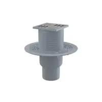 Alca Podlahová vpusť 105×105/75 priama APV201