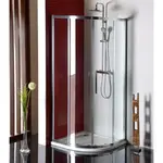 Polysan Lucis sprchový kút štvrťkruh 90x90 cm DL2615