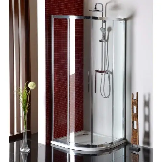 Polysan Lucis sprchový kút štvrťkruh 90x90 cm DL2615