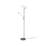 LED stojaca lampa Trio Brantford nikel 425610207