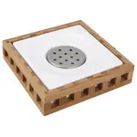 Mydelnička Optima Libra biela/bambus LIB39