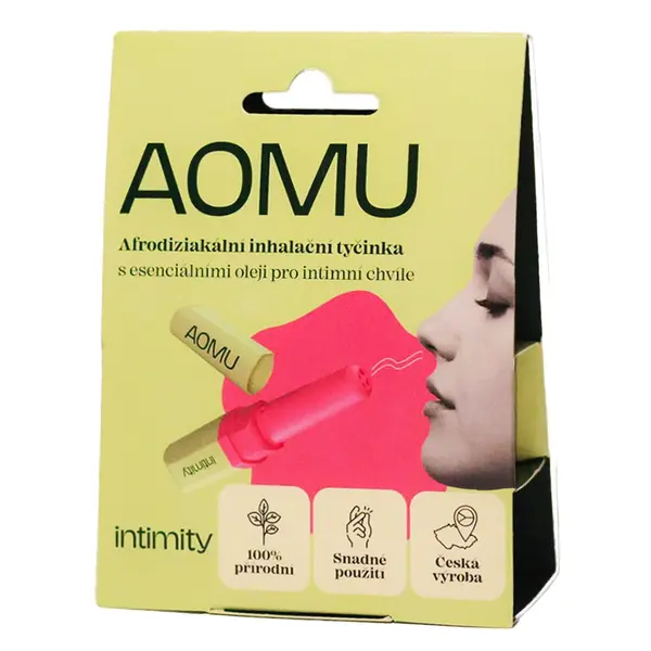 AOMU Inhalační tyčinka s esenciálními oleji Intimity 1 ks