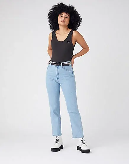 Dámské rifle WRANGLER W2H23841C WILD WEST BLUESTONE Velikost: 29/32