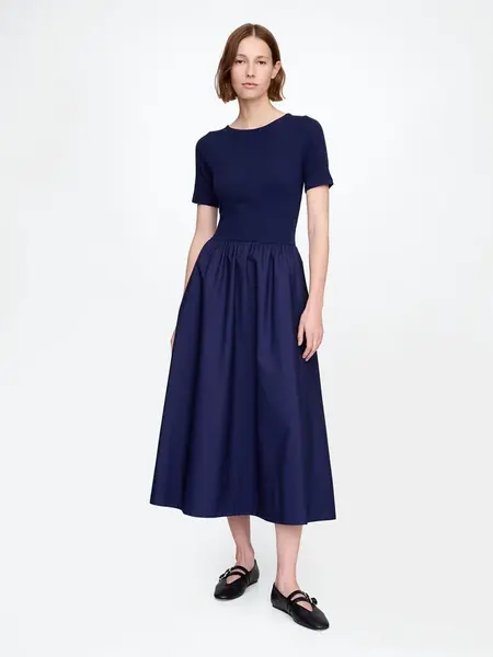 GAP Dámské Maxi šaty s kapsami 732271-00 Velikost: XXS