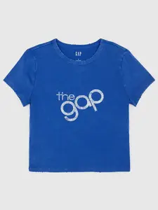 GAP Dámské Crop tričko s logem 749362-02 Velikost: XL