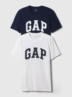 GAP Pánské Bavlněné tričko s logem, 2 ks 885595-01 Velikost: XL