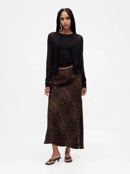 GAP Dámské Saténová maxi sukně 797899-07 Velikost: S