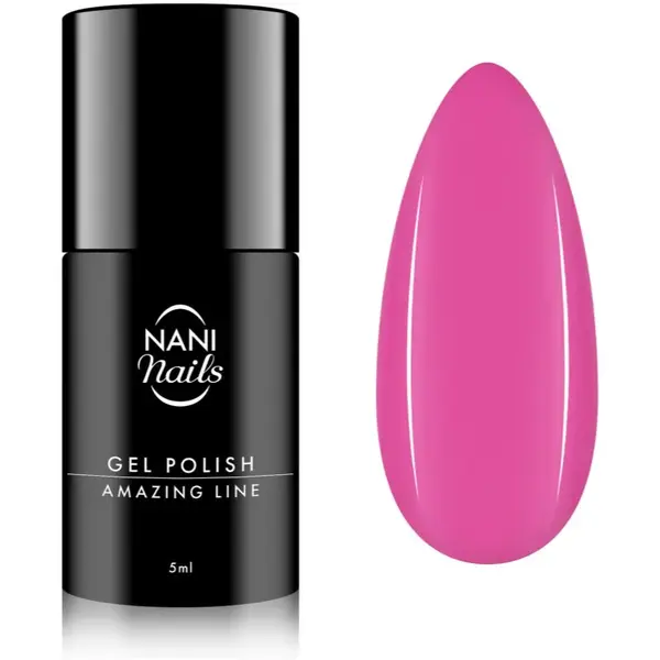 NaniNails NANI Amazing Line gelový lak na nehty odstín Barbie Flash 5 ml