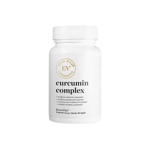 ECCE VITA Longevity, Curcumin Complex 90 kapslí