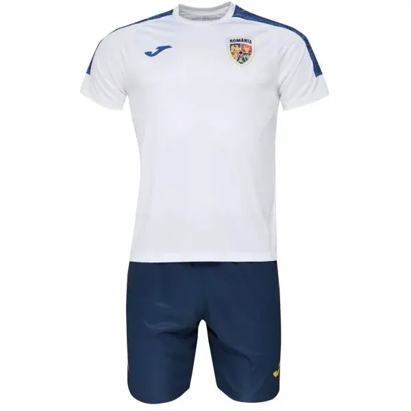 Joma FED. FUTBOL RUMANÍA TRAINING JUNIOR SET Detský tréningový set na futbal, biela, veľkosť