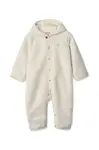 Kojenecký overal Liewood Briley Baby Jumpsuit bílá barva, LW20819